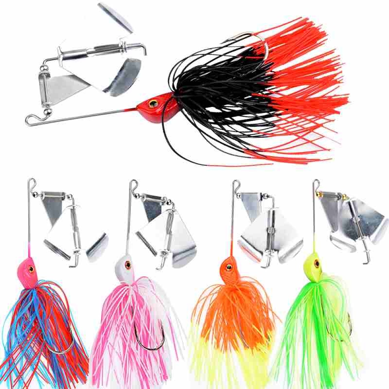 2 pcs  14.7g octopus bearded guy lure