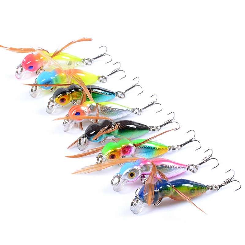 2 pcs 4.5cm 3.4g Bionic bait Ant-shaped lure