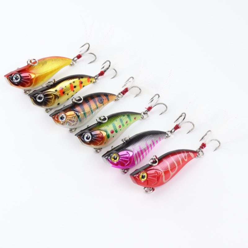 2pc 5.8cm 13.5g plastic sinking VIB lure lipless crankbait