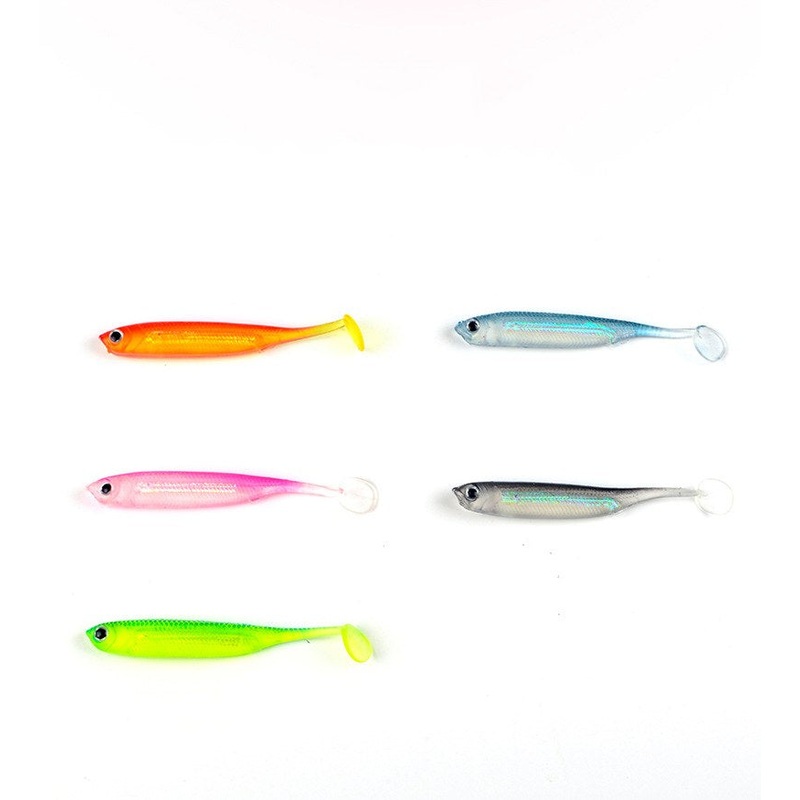 10pcs 2.0/2.2/2.7g plastic soft lure