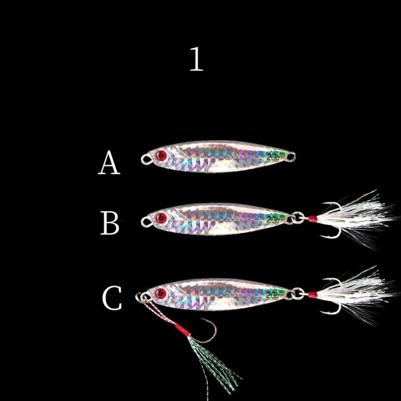 2 pc 7/10/15/20/25g metal Jig lures