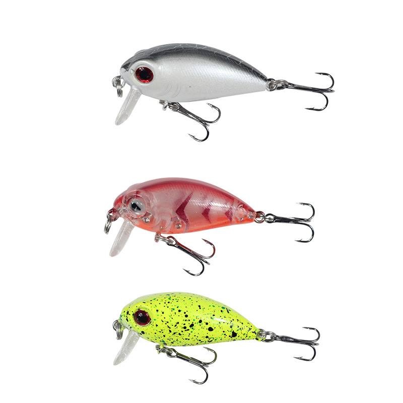 2 pcs 4cm 3.5g floating Crankbait lures
