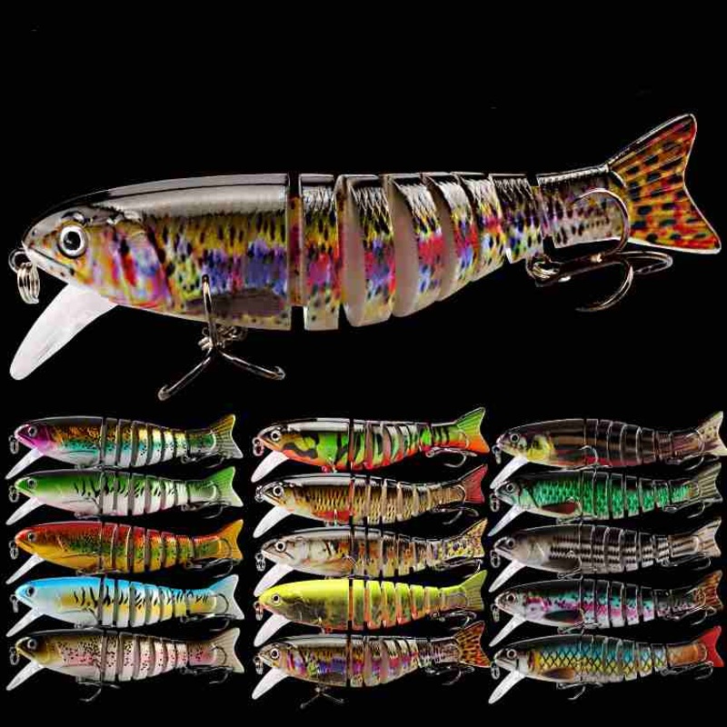 2pc knotty Fish lure  11cm 17g-segment Hard Bait