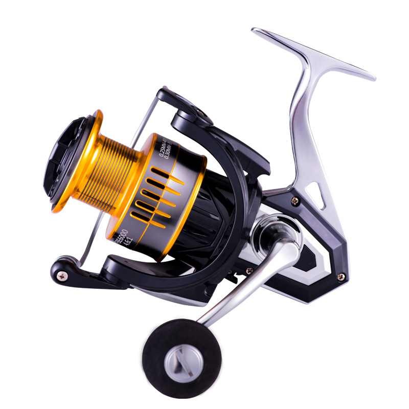 2 pcs all-metal fishing reel that can be used by both left and right hands