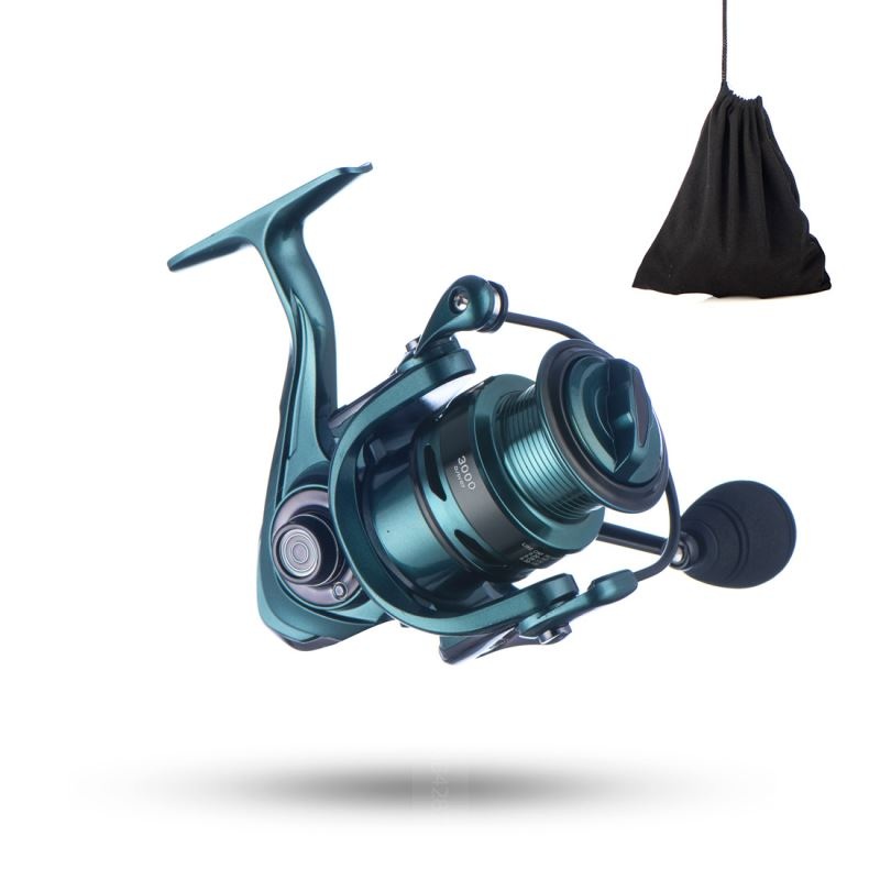 2 pcs metal gapless fishing reel