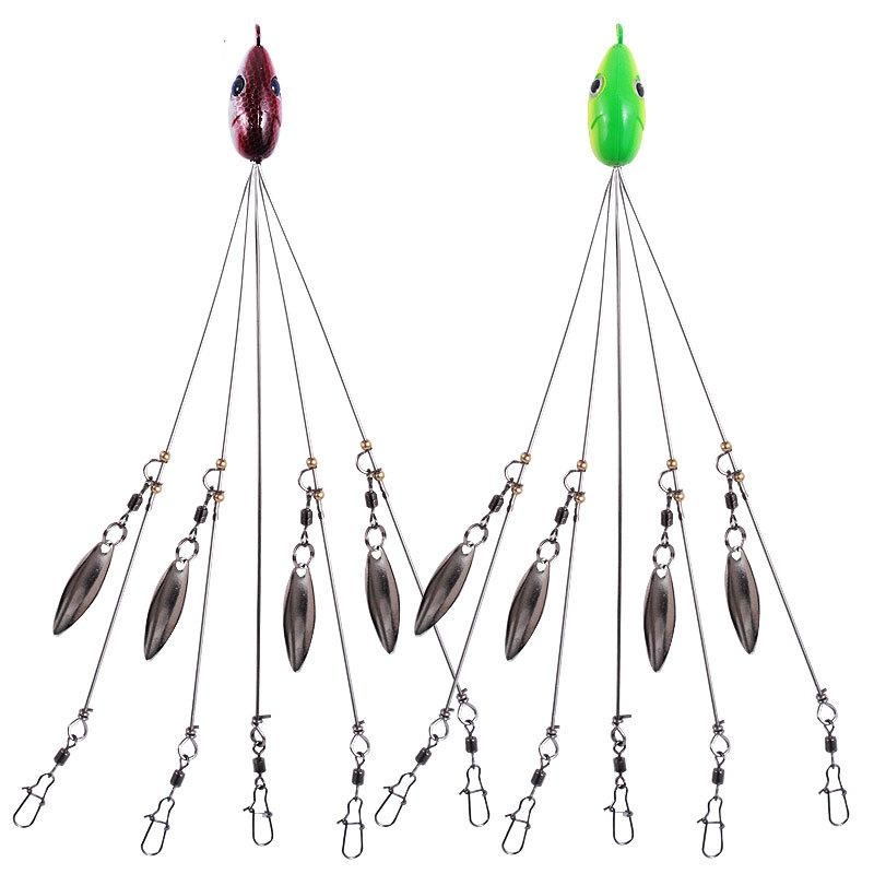 2 sets fishing group with spooner