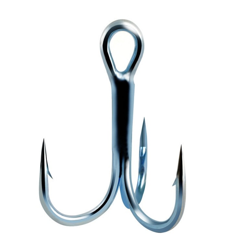 200 pcs 4X strength treble hook
