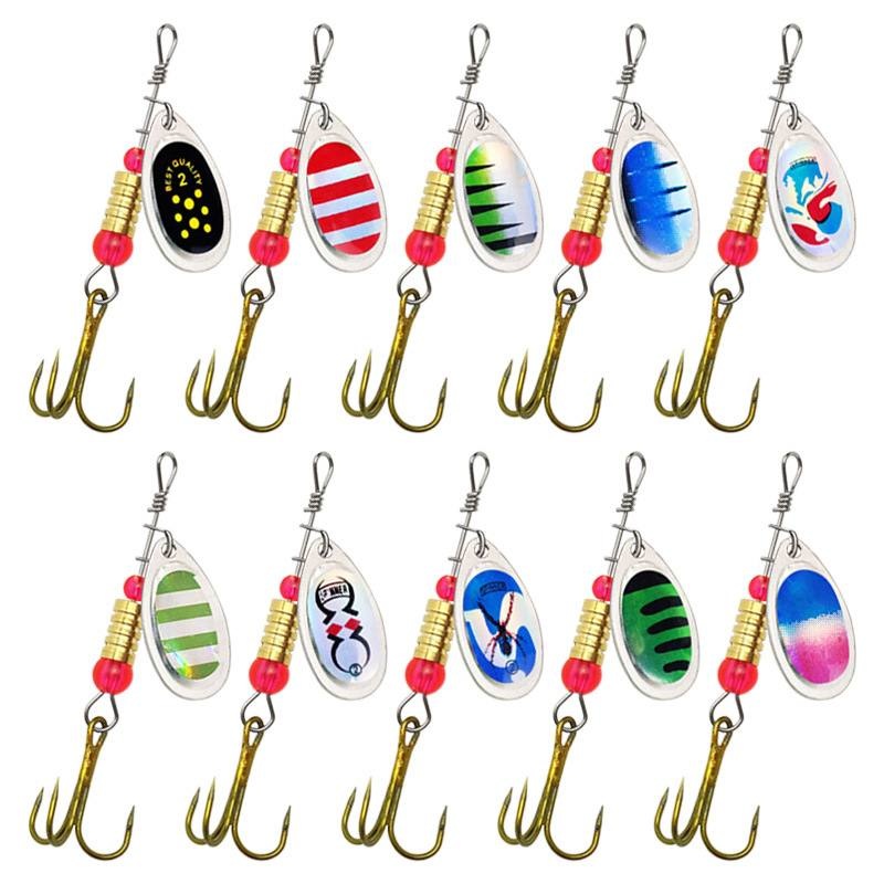 10 pc 6cm 3g metal spinnerbait wholesale
