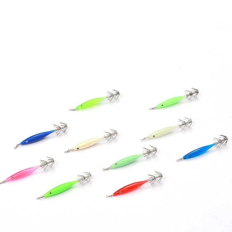 10 pc mini Squid hook Lure