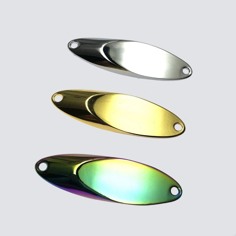 10 pc slanted cut shiny lure
