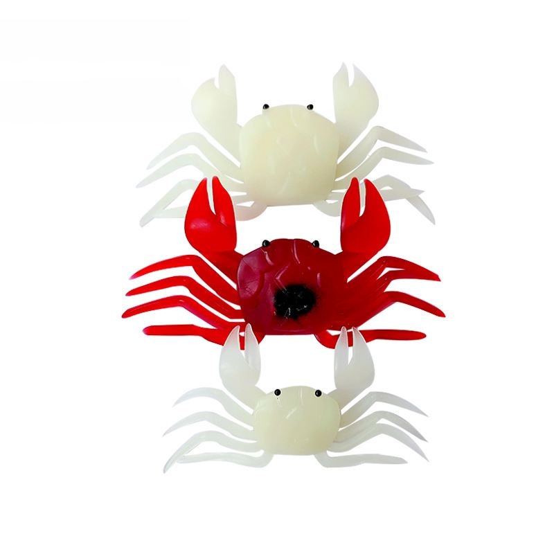 2 pc 17g/38g Crab shaped soft lure