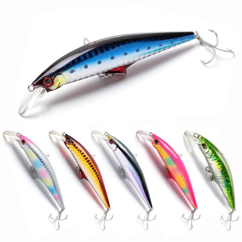 2 pc 30g 40g sinking minnow lure