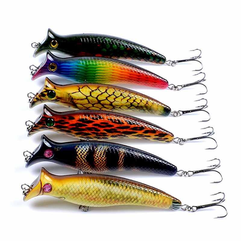2 pcs 12.4cm 20.4g popper Fishing Lures