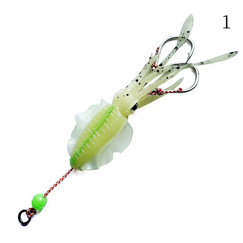 20 pc  5g 8.2g  15.8g squid shaped lure soft bait