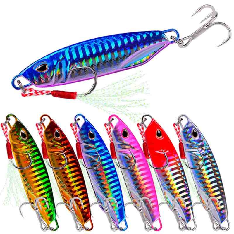 2pc 10/15/20/30/40/50g metal Jig lure