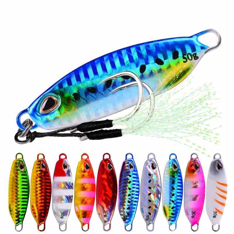 2pc 10/15/20/30/40/50g metal Jig lures