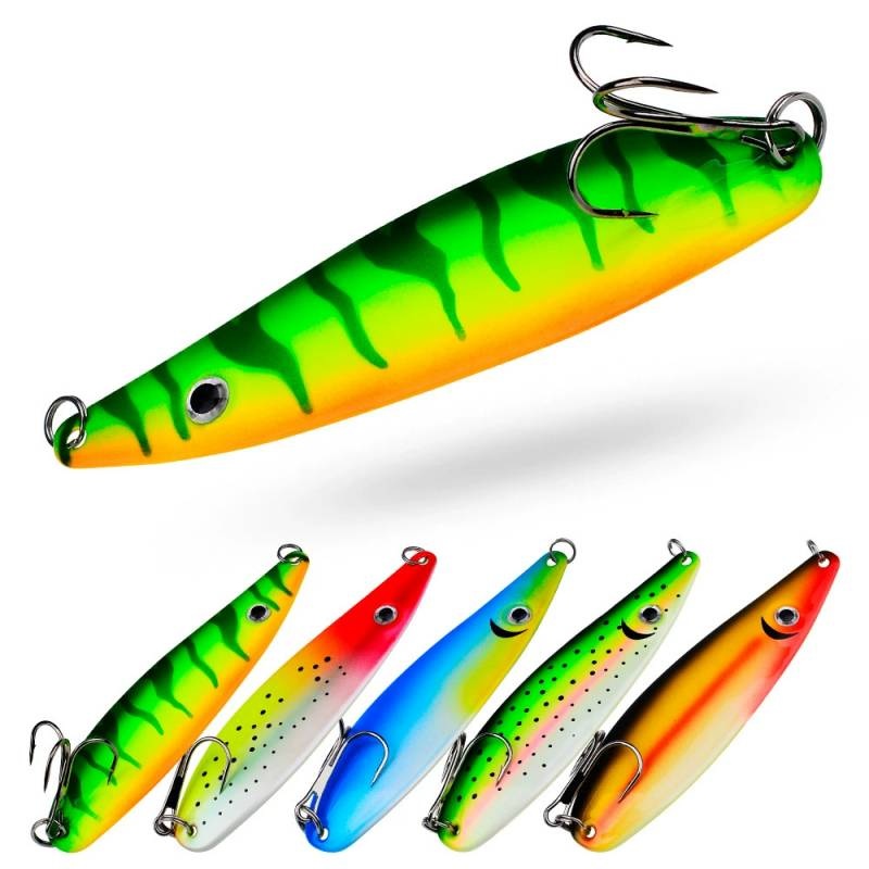2pc 11.5cm 18.5g  metal spoon lure
