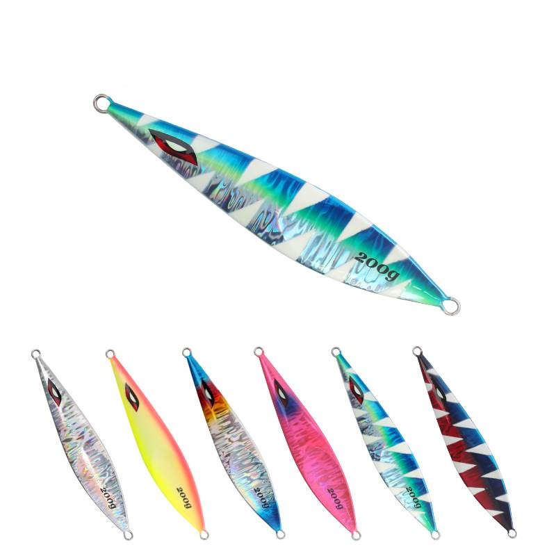 2pc 120/150/180/200/250/300g luminous jig lure