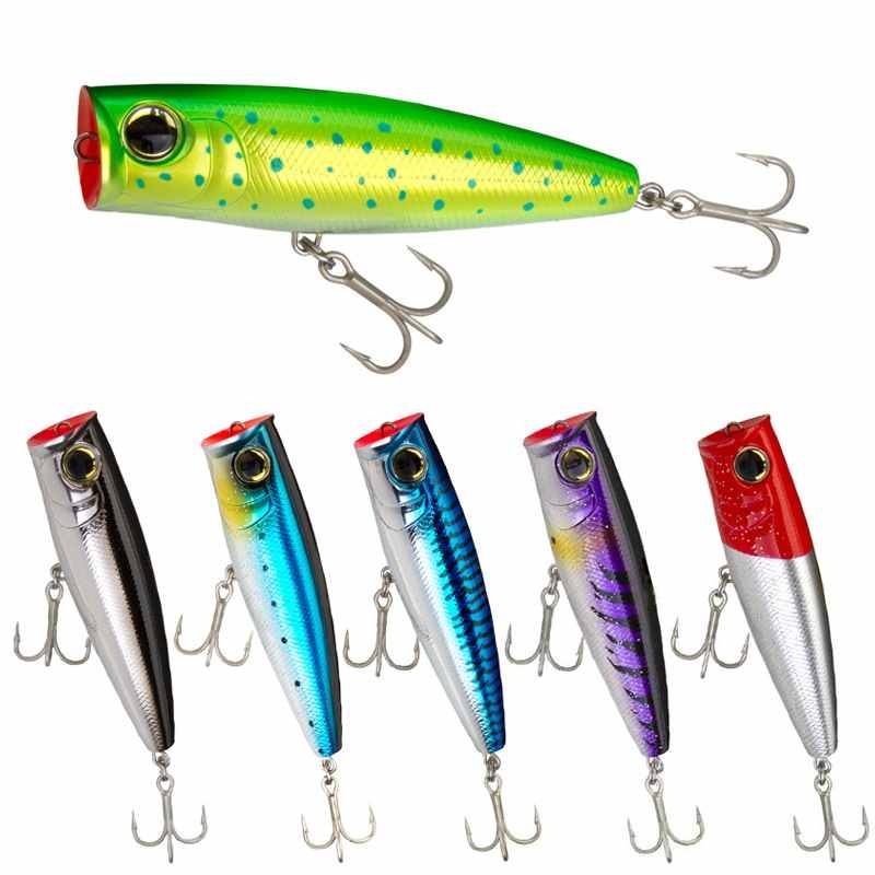 2pc 13cm 58g floating Popper lures
