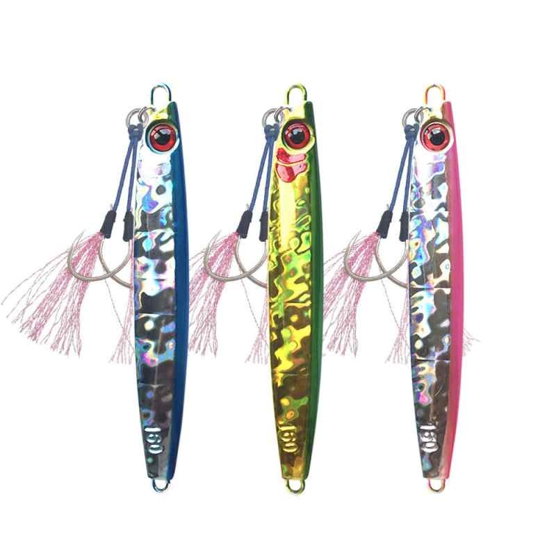 2pc 60/80/100/120/160/200g jig lures