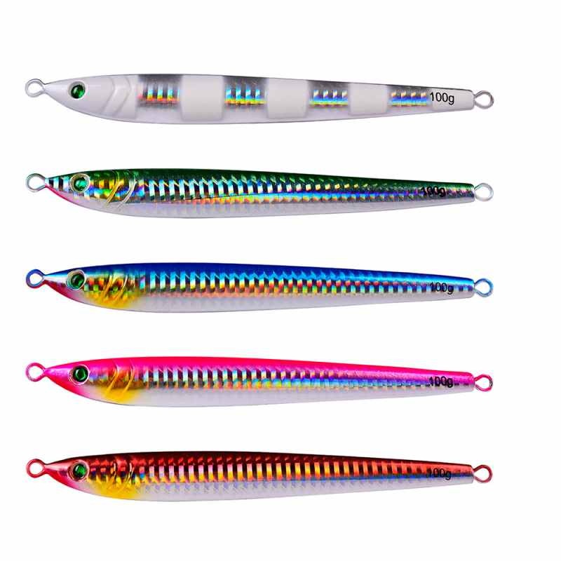 2pc 7/10/14/17/21/28/40/60/80/100g metal Jig lures