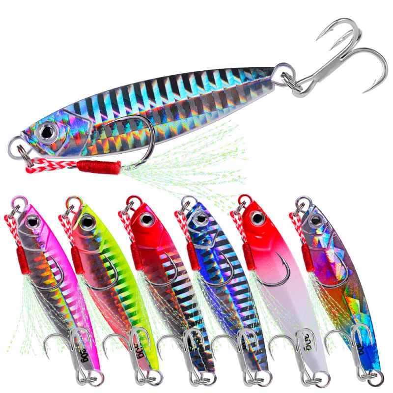 2pc 7/10/15/20/30g metal Jig lure