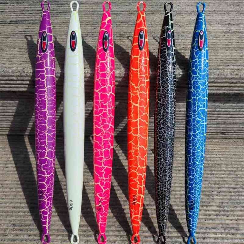 2pc 80/100/120/150/200/250/300/400/500/600/750g luminous jig lure