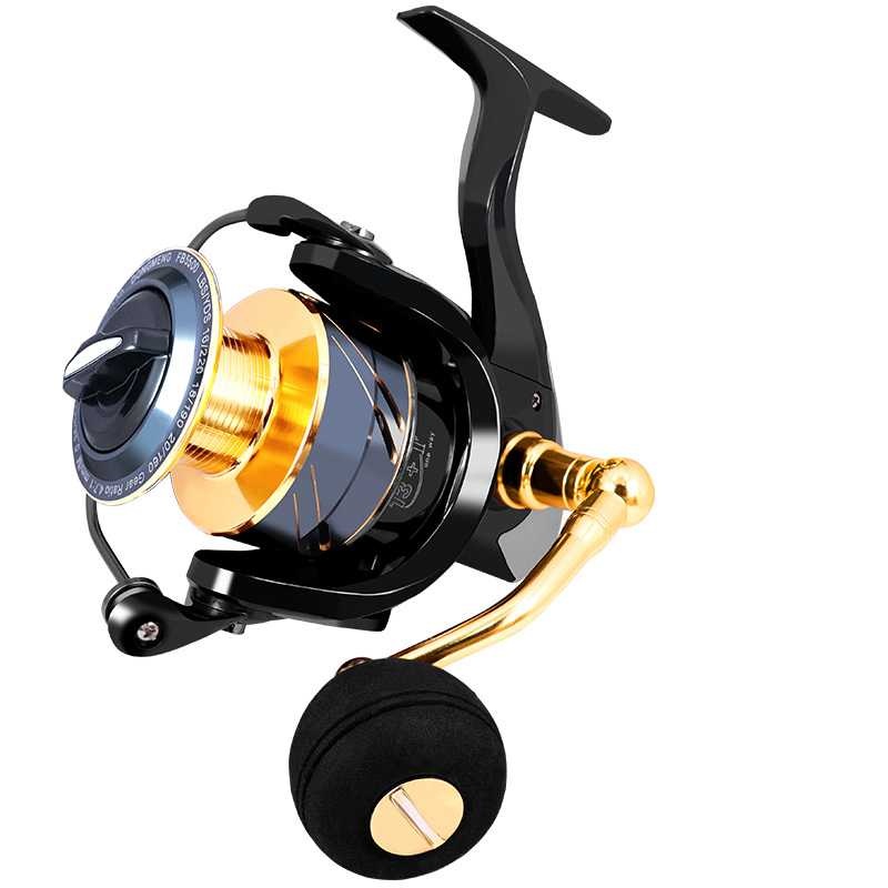 2 pcs metal 1500-6500 metal fishing reel wholesale suitable for saltwater