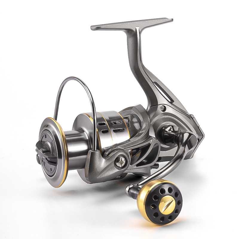 2pc Wholesale of all-metal large-size bevel line cup lure spinning reel