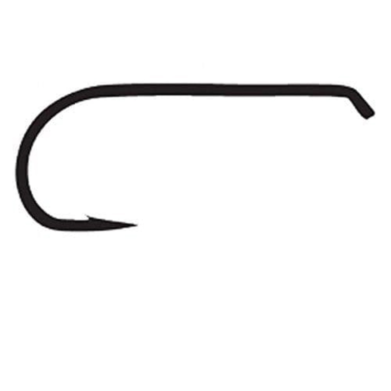 Tmc 100B Black Standard Dry Fly Hook
