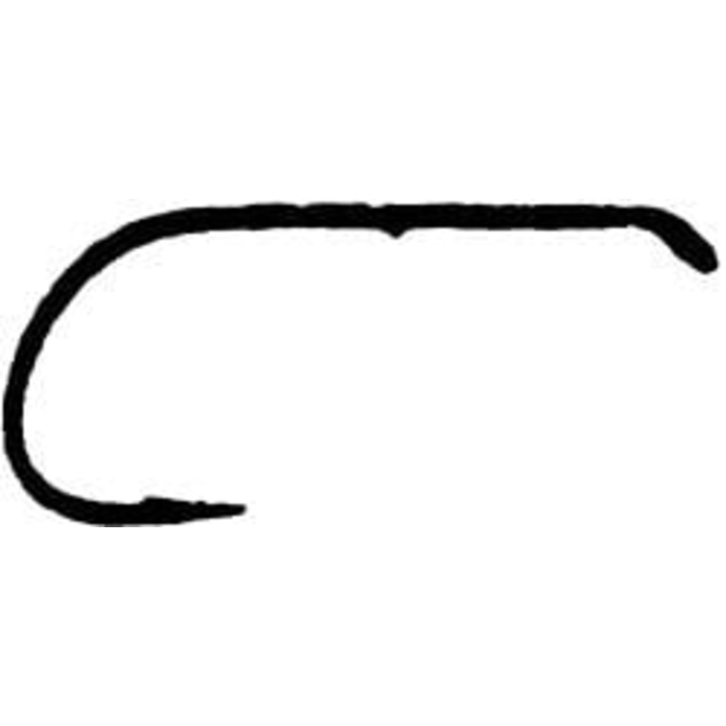 Tmc 102Y Wide-Gap Black Dry Fly Hook
