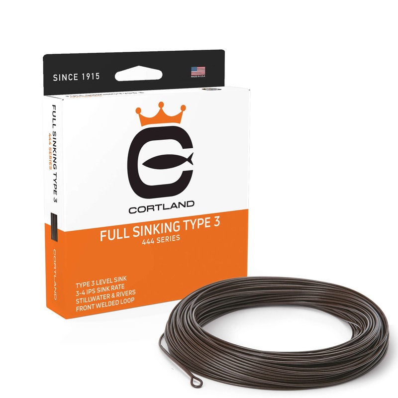 Cortland 444 Series Sub-Surface Full Sinking Type 3 Fly Line