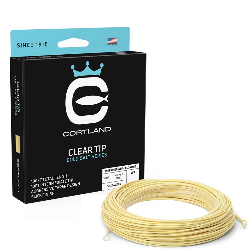 Cortland Cold Salt Series Clear Tip Fly Line