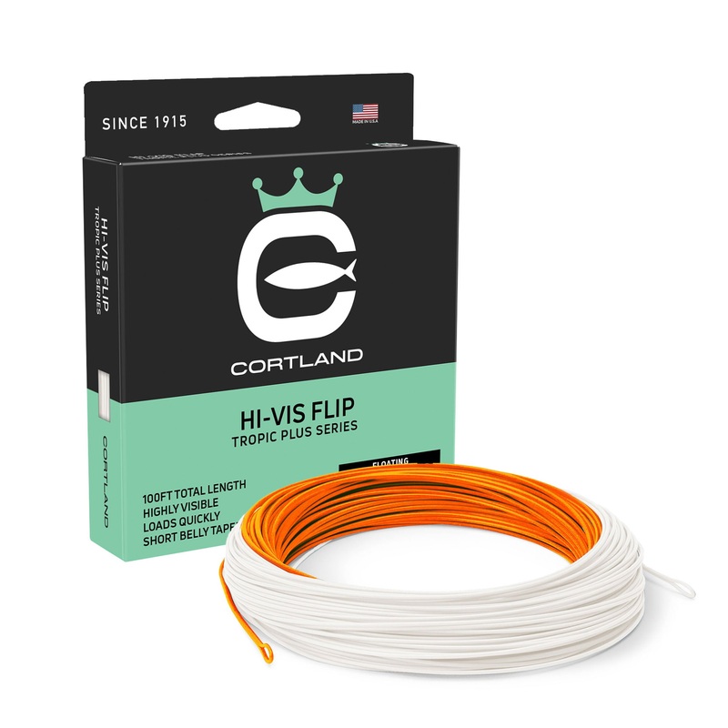 Cortland Tropic Plus Hi-Vis Flip Saltwater Fly Line