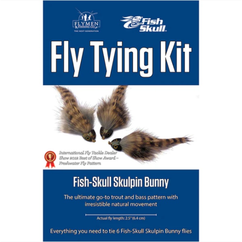 Flymen Fish-Skull Sculpin Bunny Fly Tying Kit