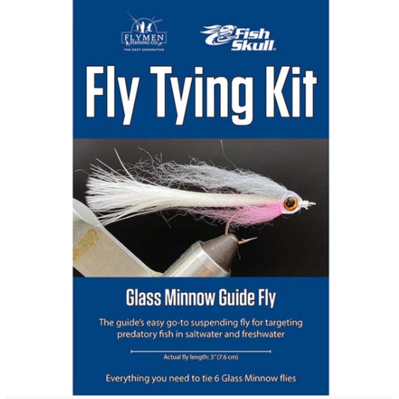Flymen Glass Minnow Guide Fly Kit