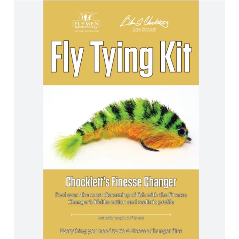 Flymen Minnow Changer Fly Tying Kit #2/0
