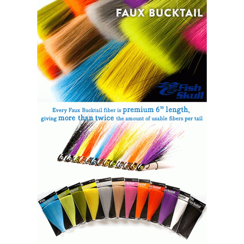 Fish Skull Faux Bucktail