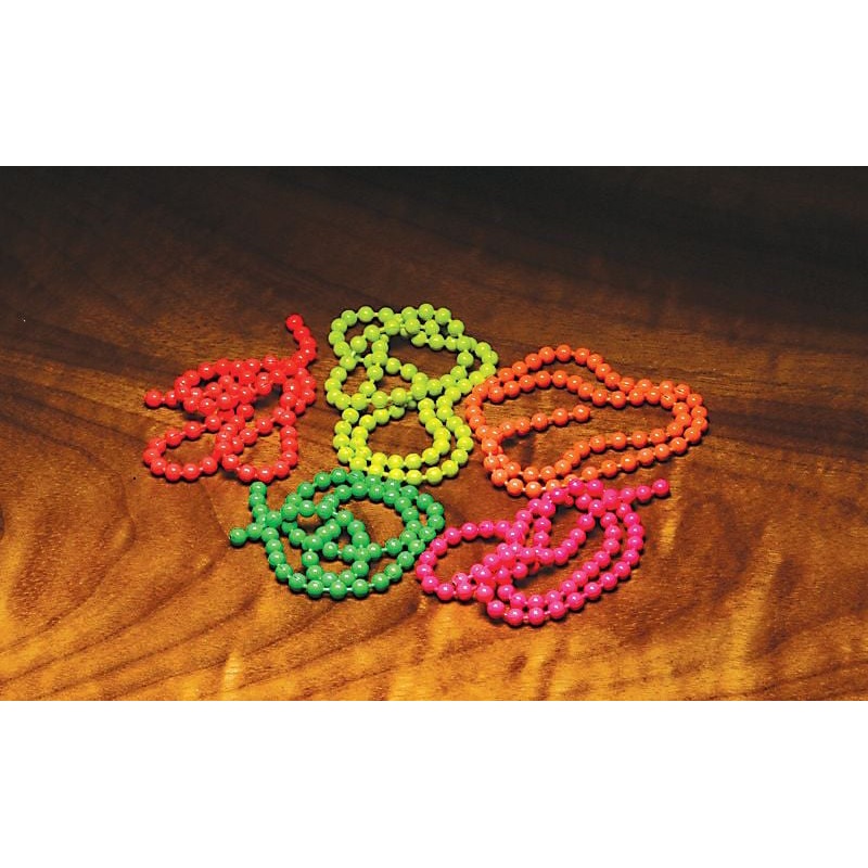 Fluorescent Bead Chain Eyes