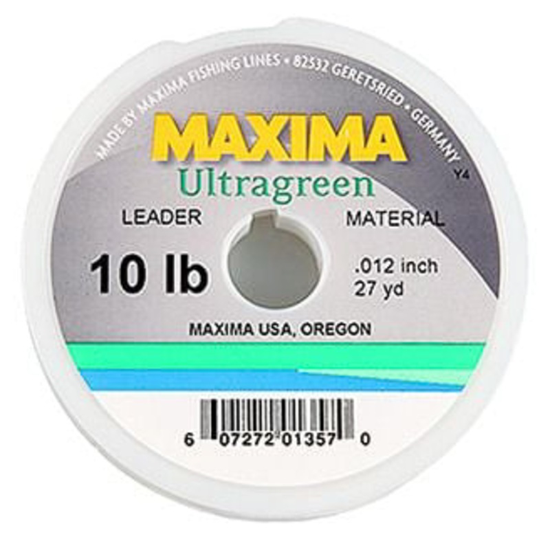 Maxima Ultra-Green Nylon Tippet/Leader-Building Material