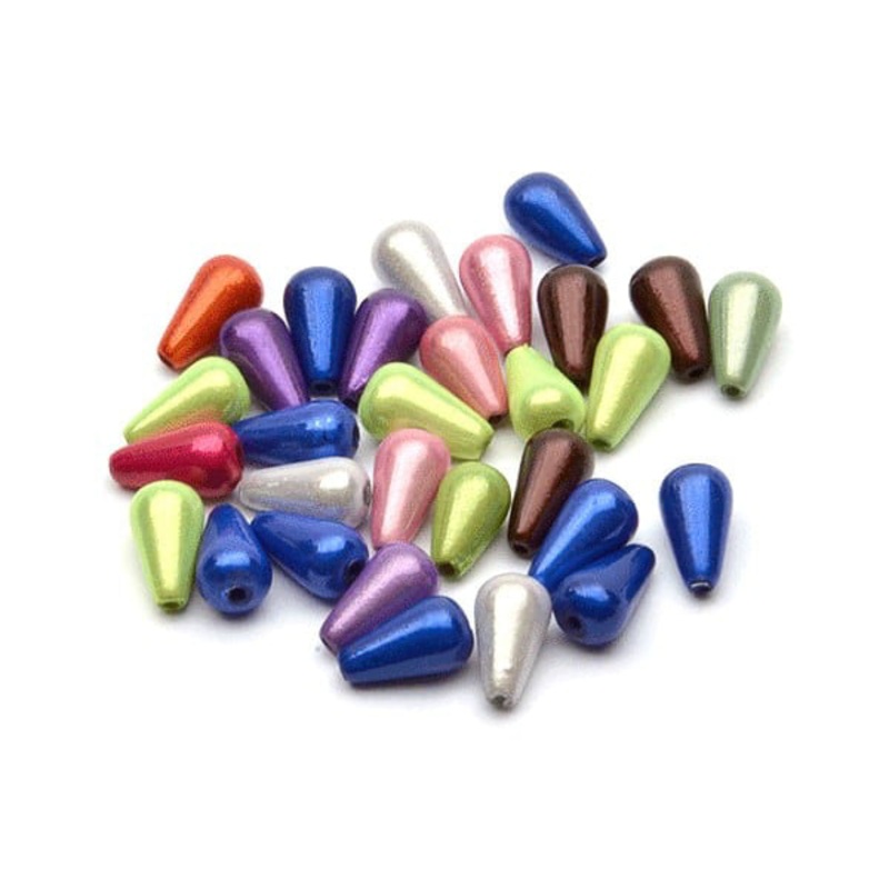 MFC Teardrop 6Mm Streamer Beads
