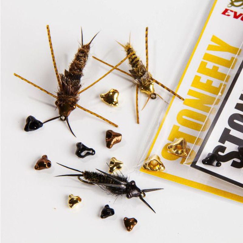 Nymph Head Evolution Stonefly” Tungsten Bead Heads