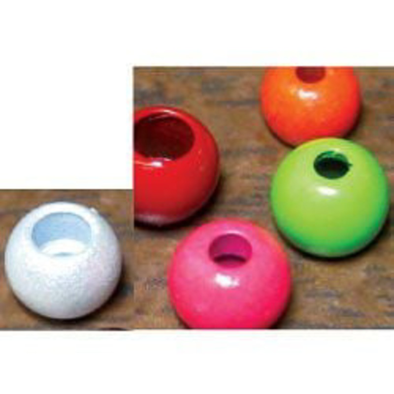 Painted Brass Beads