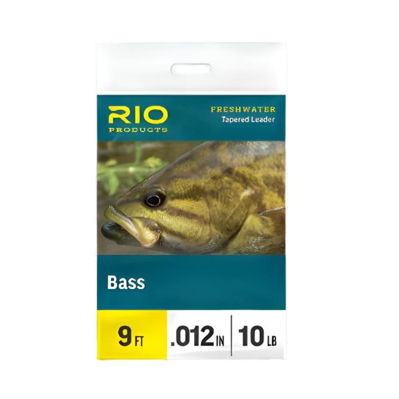 Rio Knotless Bass 9-Foot Tapered Leaders