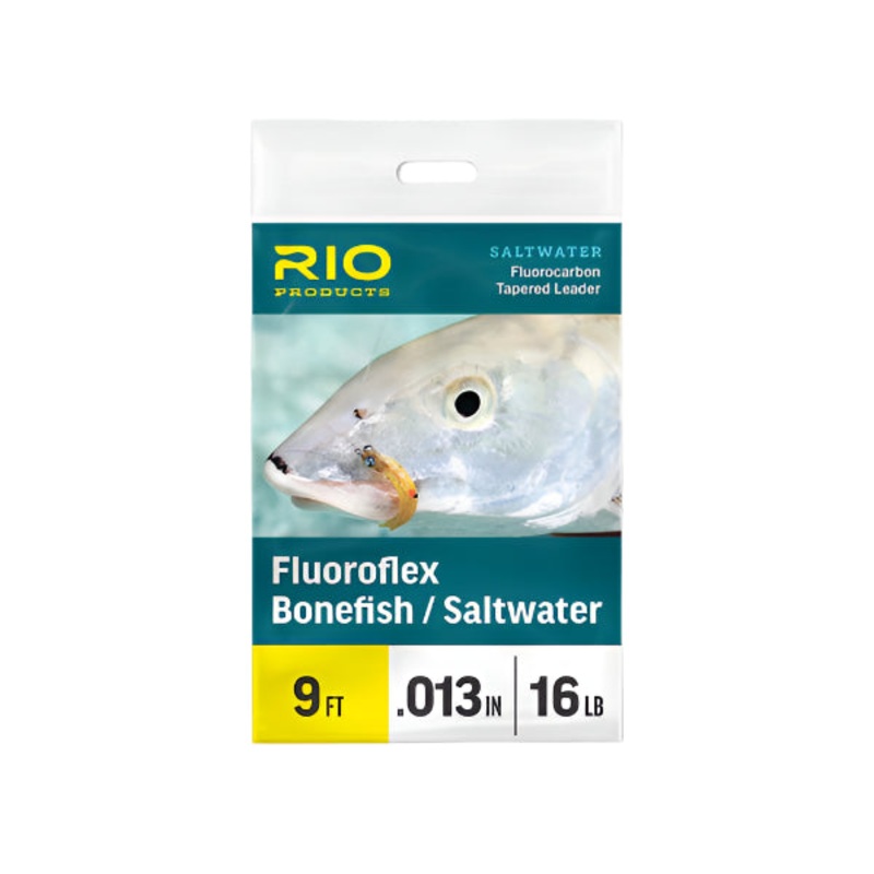 Rio Knotless Fluoroflex Bonefish/Saltwater 9-Foot Tapered Leaders