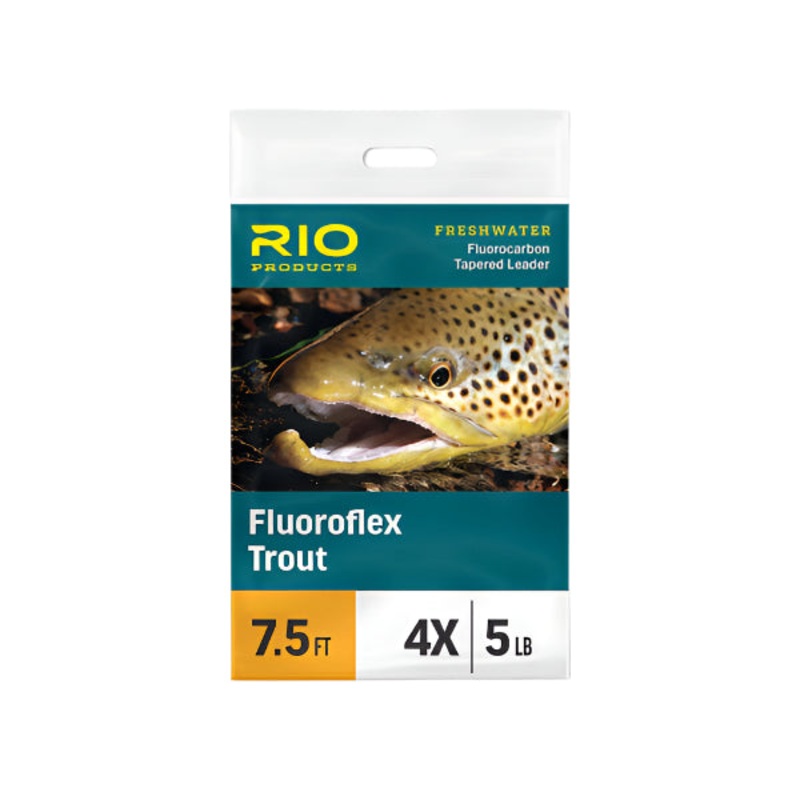 Rio Knotless Fluoroflex Trout 9-Foot Tapered Leaders