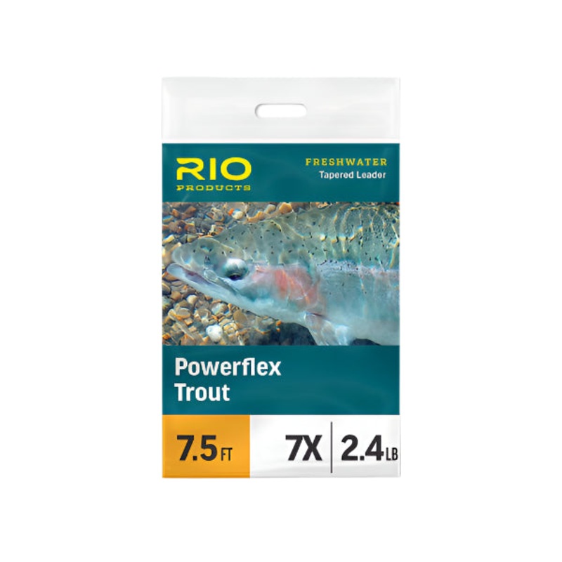 Rio Knotless Powerflex Trout Tapered Leaders 3-Pak