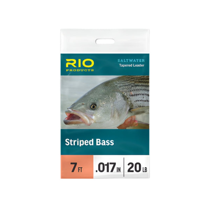 Rio Knotless Striped Bass 7-Foot Tapered Leaders