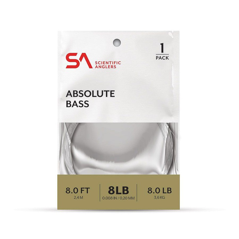 Scientific Anglers Absolute 8-Foot Bass Leader
