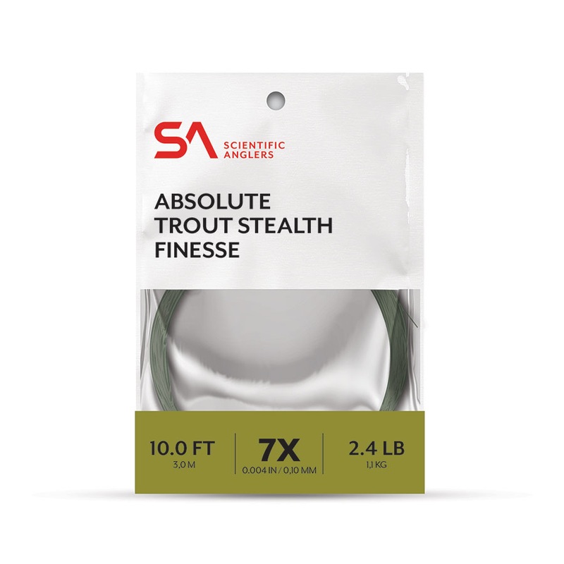 Scientific Anglers Absolute Trout Stealth Finesse Leaders